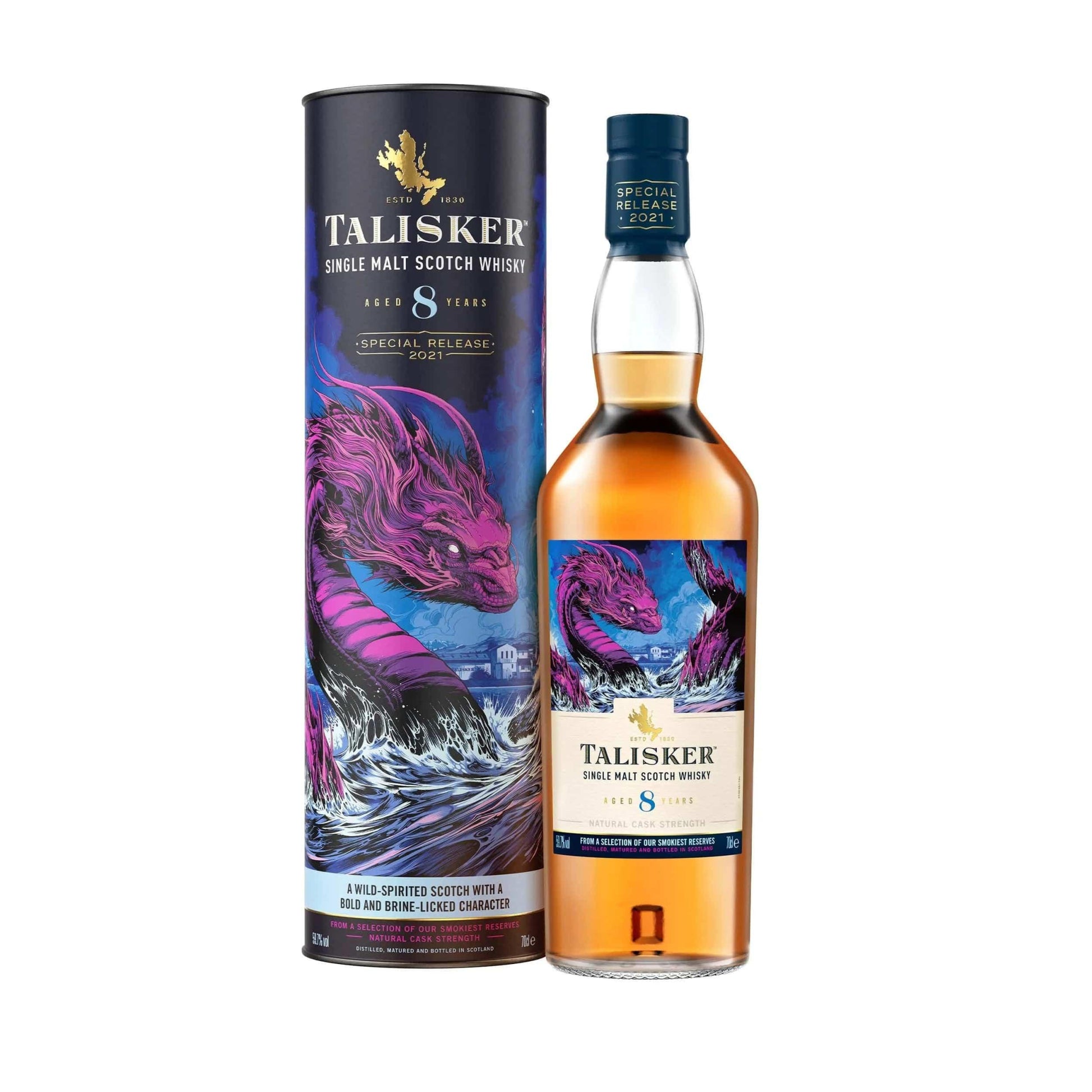 Talisker 8 Year Old Special Release 2021 Single Malt Scotch Whisky 700ml - Booze House