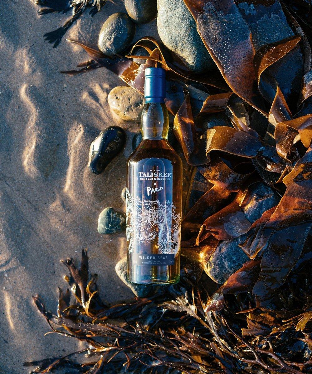 Talisker x Parley Wilder Seas Cognac Cask Finish Single Malt Scotch Whisky 700ml - Booze House