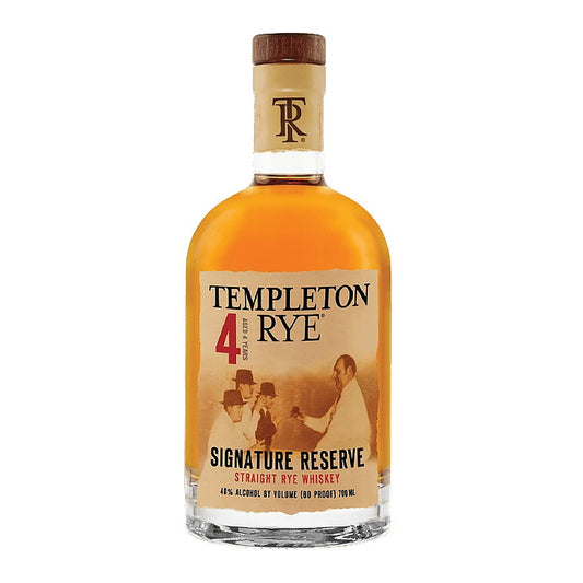 Templeton 4 Year Old Straight Rye Whiskey 700ml - Booze House