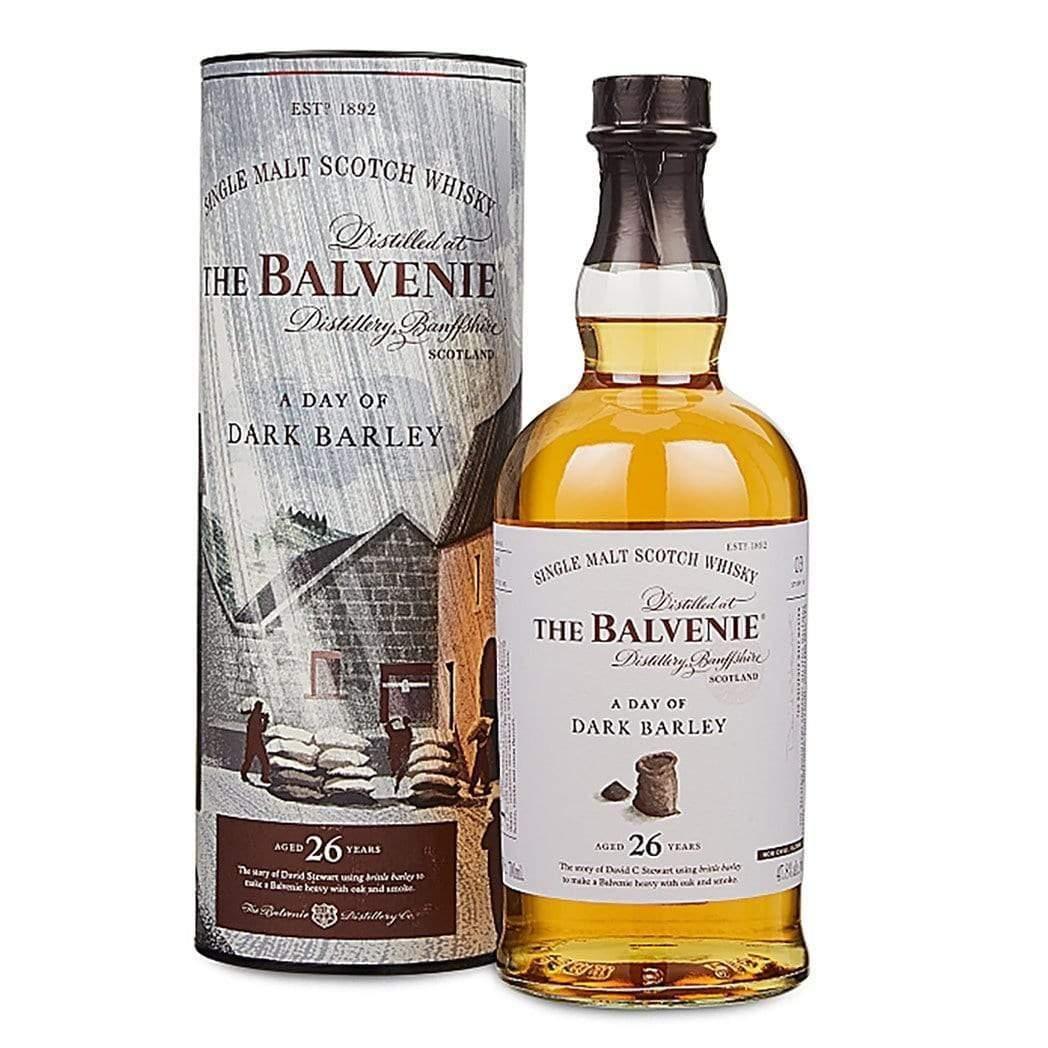 The Balvenie 26 year old ‘A day of Dark Barley’ Single Malt Scotch Whisky 700mL - Booze House
