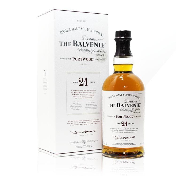 The Balvenie PortWood 21 Year Old Single Malt Scotch Whisky 700mL - Booze House