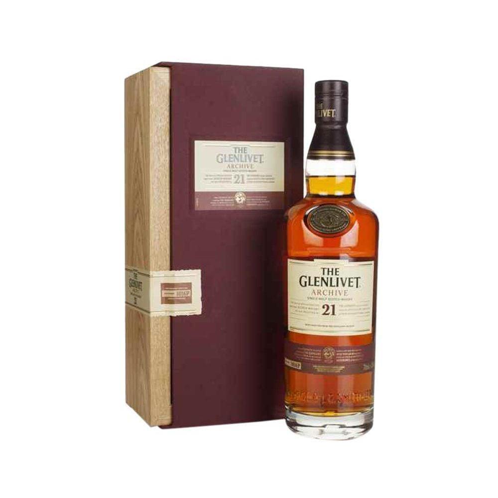 The Glenlivet Archive 21 Year Old Single Malt Scotch Whisky 700mL - Booze House