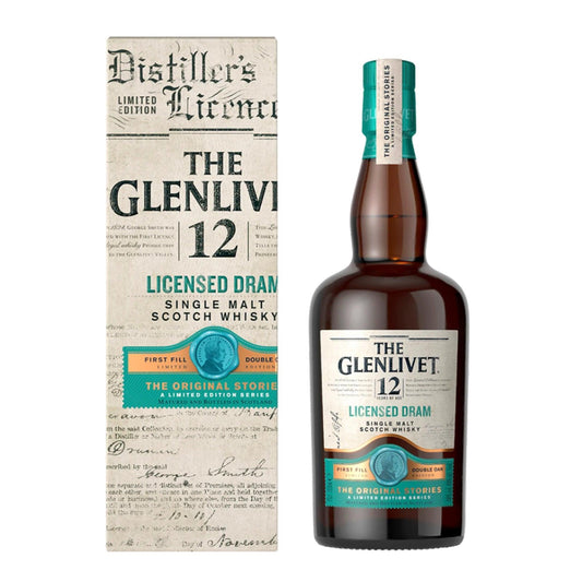 The Glenlivet The Licensed Dram 12 Year Old Single Malt Scotch Whisky - Booze House