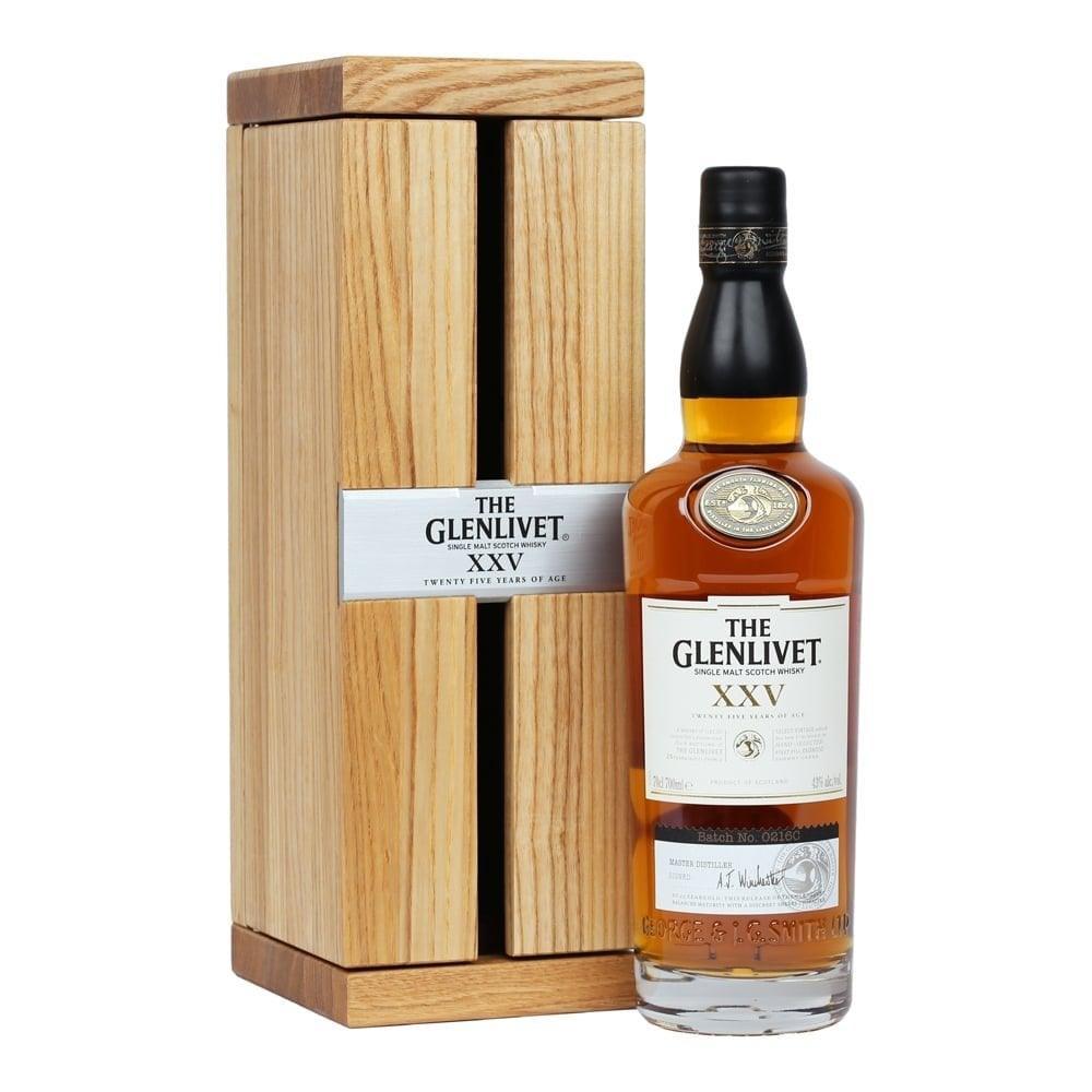 The Glenlivet XXV 25 Year Old Scotch Whisky 700mL - Booze House