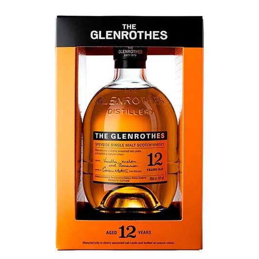The Glenrothes 12 year old Single Malt Scotch Whisky 700mL - Booze House