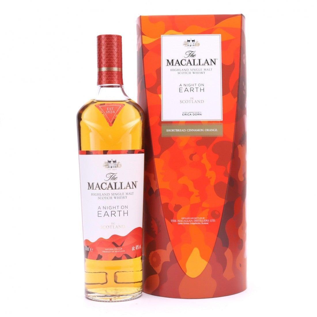 The Macallan A Night On Earth Single Malt Scotch Whisky 700ml - Booze House