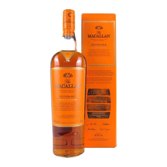 The Macallan Edition 2 Single Malt Scotch Whisky 700mL - Booze House