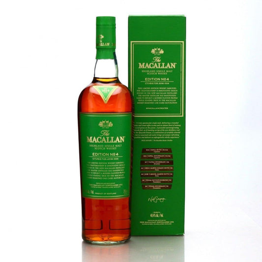 The Macallan Edition 4 Single Malt Scotch Whisky 700mL - Booze House