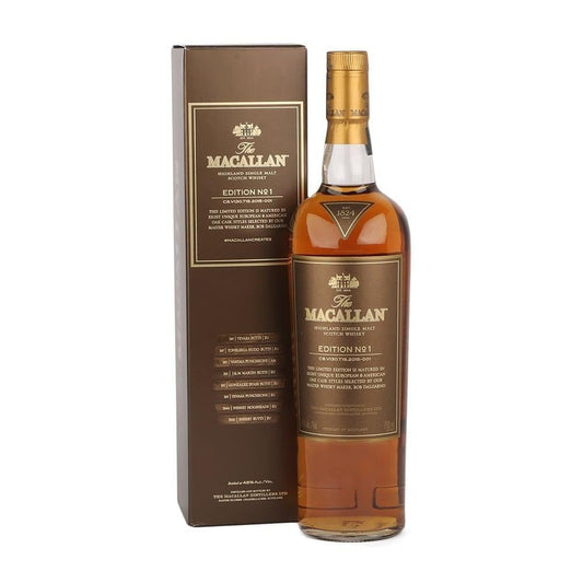 The Macallan edition No. 1 Single Malt Scotch Whisky 700ml - Booze House
