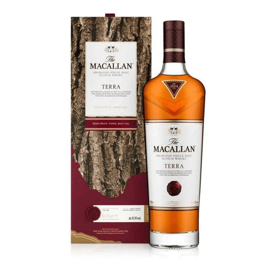 The Macallan Terra Single Malt Scotch Whisky 700ml - Booze House