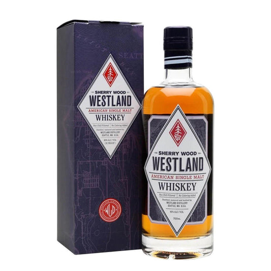 Westland Sherry Wood Single Malt American Whiskey 700ml - Booze House
