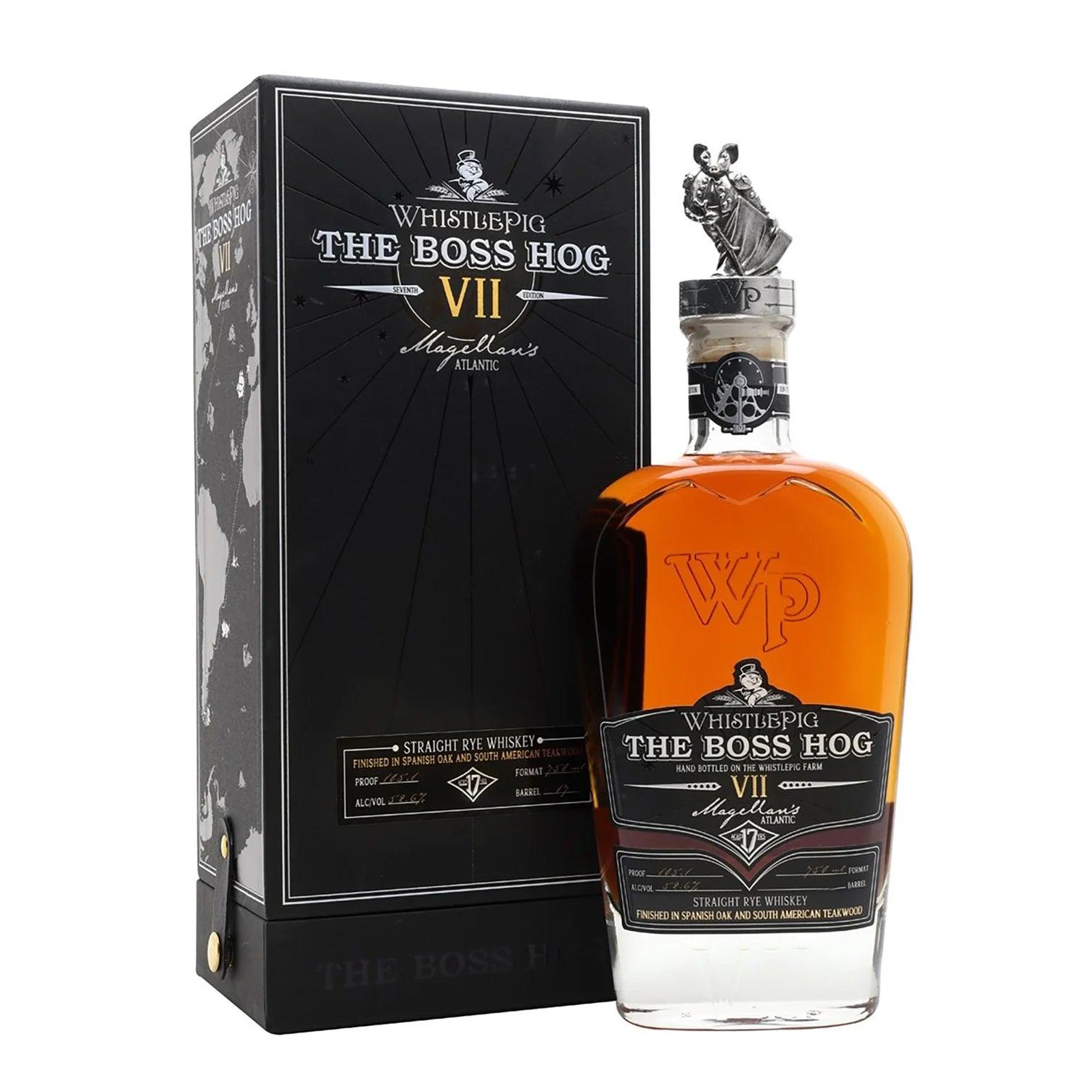 Whistle Pig The Boss Hog Magellan's Atlantic 17 Year Old Cask Strength Rye Whiskey (750ml) - Seventh Edition - Booze House