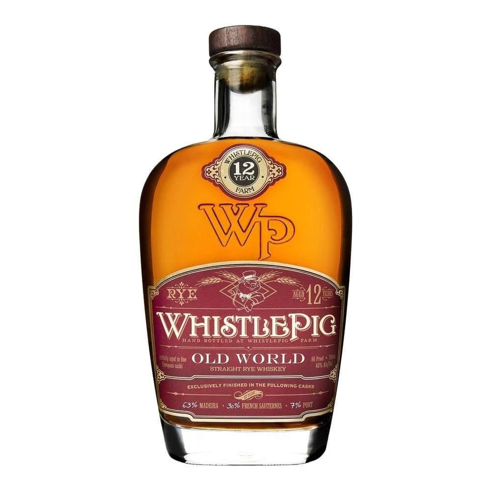 WhistlePig 12 Year Old Rye Whiskey 750mL - Booze House