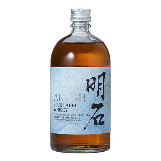 White Oak Akashi Blue Label Blended Japanese Whisky 700ml - Booze House
