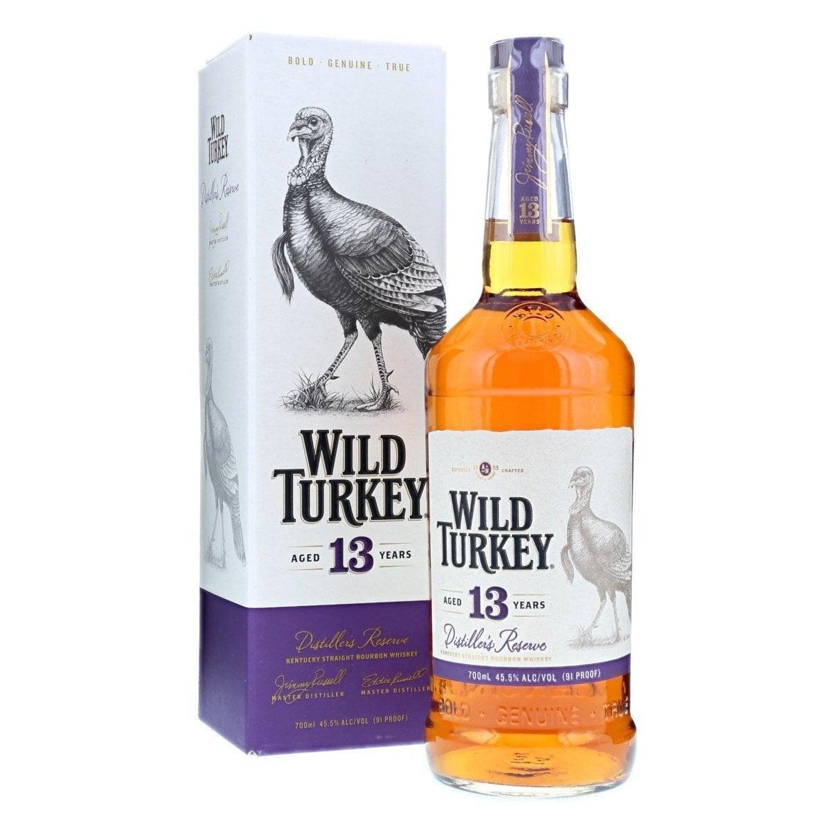 Wild Turkey 13 Year Old Distiller's Reserve Bourbon 700ml - Booze House