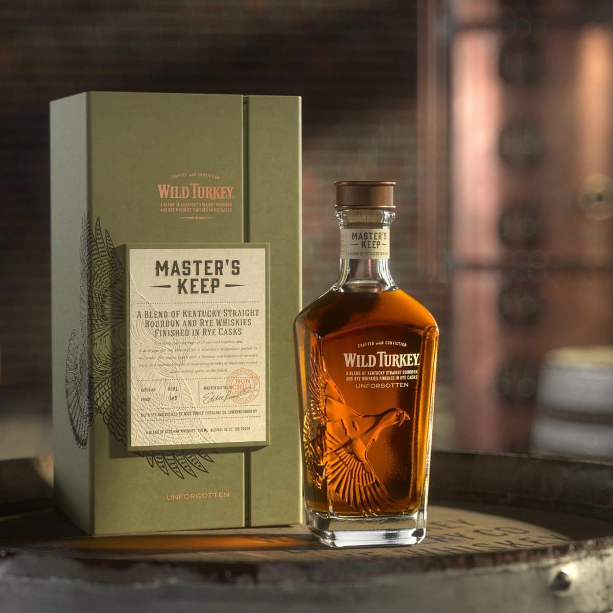 Wild Turkey Master's Keep Unforgotten Kentucky Blended Bourbon and Rye Whiskey 750ml - Booze House