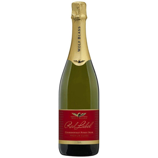Wolf Blass Red Label Chardonnay Pinot Noir Premium Cuvee 750ml - Booze House